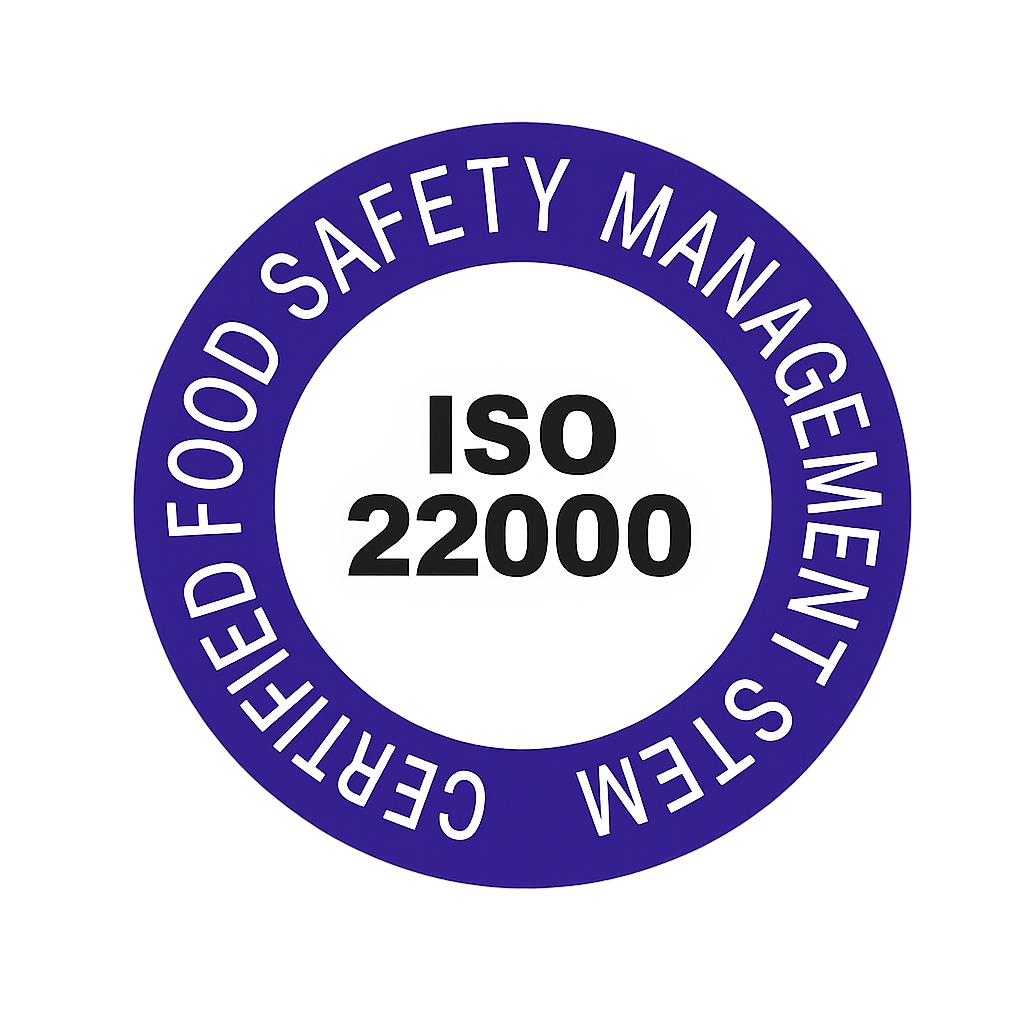 ISO 22000 Certified